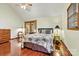 Inviting main bedroom with wood floors, vaulted ceiling, and ample natural light at 4221 Lake Shore S Rd, Denver, NC 28037