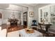 Bright and airy living room with hardwood floors, stylish decor, and elegant details at 4225 Jasmin May Dr, Charlotte, NC 28226