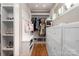 Spacious walk-in closet with natural light and custom shelving at 4225 Jasmin May Dr, Charlotte, NC 28226