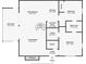 Detailed floor plan showcasing room dimensions and layout at 6199 Timberlane Ter, Hickory, NC 28601