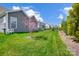 Spacious backyard with manicured lawn, offering a serene outdoor space for relaxation at 6276 Artigas Dr, Fort Mill, SC 29707