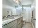Bathroom features granite countertops, double sinks, and a walk-in shower at 6276 Artigas Dr, Fort Mill, SC 29707