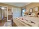 Bedroom with a bed, closet, and view into the hall at 842 Mary Knoll Ct, Rock Hill, SC 29730