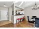 Kitchen area featuring an open layout and a breakfast bar at 9068 Cinnabay Dr, Charlotte, NC 28216