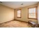 Bedroom featuring two windows, neutral paint, and carpet flooring at 1008 High Wedge Rd, Shelby, NC 28152