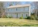 Charming two-story home with a well-maintained lawn and mature landscaping at 1008 High Wedge Rd, Shelby, NC 28152
