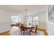 Bright dining room with hardwood floors and natural light, perfect for Gathering gatherings at 116 Jonas Dr, Lincolnton, NC 28092