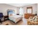 Bedroom with a closet, mirror and chair at 2014 Arbor Crest Ct, Charlotte, NC 28262