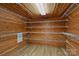 Large cedar closet with custom shelving for optimal storage space at 2045 Driftwood Cir, Fort Mill, SC 29708
