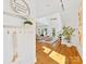 Inviting living room with light hardwood floors and an open floor plan at 2709 Yadkin Ave, Charlotte, NC 28205