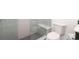 Modern bathroom features a glass-enclosed shower and modern fixtures at 3119 Knowlton Ln, Charlotte, NC 28205