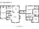 Floor plan showing first and second floor layout at 3217 Deep Meadow Ln, Charlotte, NC 28210