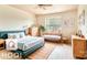 Bedroom with natural light and a modern coastal aesthetic at 3905 Farlow Rd, Charlotte, NC 28269