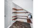 Pantry with custom shelving and tile floors at 4302 Ethel Sustar Dr, Monroe, NC 28110