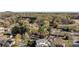 Overhead image showing home placement on its lot, surrounded by mature trees and other houses at 4515 Country Meadows Dr, Gastonia, NC 28056