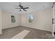 Bedroom featuring ceiling fan and new flooring at 4515 Country Meadows Dr, Gastonia, NC 28056