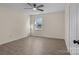 Bedroom with ceiling fan and new flooring at 4515 Country Meadows Dr, Gastonia, NC 28056