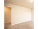 A basic bedroom with neutral walls and carpet allows for personalization at 4852 Stone Dr, Conover, NC 28613