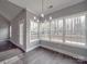 Breakfast nook with bright windows and view of the outside area and backyard at 725 Granna Ln, Lancaster, SC 29720