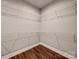Walk in closet with hardwood floors and wire shelving at 725 Granna Ln, Lancaster, SC 29720