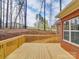 Spacious wooden deck provides an ideal outdoor living area, perfect for entertaining guests at 725 Granna Ln, Lancaster, SC 29720