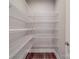 Spacious walk-in pantry with wire shelving for organized storage at 725 Granna Ln, Lancaster, SC 29720