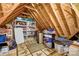 Unfinished attic space, great for storage at 820 Cooks Cove Rdg, Lake Wylie, SC 29710