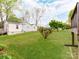 This backyard is well-maintained and has plenty of room to enjoy the outdoors at 1401 Birch St, Kannapolis, NC 28081