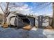 Exterior view of home with adjacent shed in a well-kept lot at 167 Holly Harbor Trl # 169/170, Mount Gilead, NC 27306