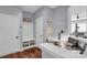 Entryway with desk, storage and light blue wall at 2019 Taylorcrest Dr, Fort Mill, SC 29715