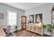 Bright home office with elegant decor, featuring modern furnishings and natural light, ideal for work at 2019 Taylorcrest Dr, Fort Mill, SC 29715