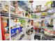 Pantry with shelving, canned goods, and storage at 2019 Taylorcrest Dr, Fort Mill, SC 29715