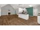 Open-concept layout showcases living room, kitchen with breakfast bar and modern appliances at 282 W Shiloh Unity Rd, Lancaster, SC 29720