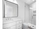 A sleek bathroom featuring a stand-up shower at 3212 Willow Oak Rd, Charlotte, NC 28209