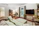 Inviting living room featuring hardwood floors, comfortable seating, and a patio door, creating a warm and welcoming atmosphere at 3726 Providence Rd, Charlotte, NC 28211