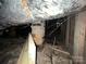 View of the crawl space showing foundation supports and ductwork for the home's HVAC system at 406 E Earnhardt St, Salisbury, NC 28144