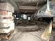 Crawl space featuring the home's HVAC system and foundation supports at 406 E Earnhardt St, Salisbury, NC 28144
