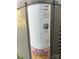 Close up view of the York HVAC system's refrigerant label with model and serial number at 406 E Earnhardt St, Salisbury, NC 28144