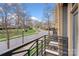 Scenic neighborhood view from a cozy balcony at 840 Garden District Dr, Charlotte, NC 28202