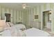 Bright ' bedroom with two twin beds, dresser, and ensuite bathroom at 9703 Cotton Stand Rd, Charlotte, NC 28277
