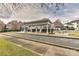 Community pavilion with seating and landscaping, perfect for gatherings at 9703 Cotton Stand Rd, Charlotte, NC 28277