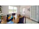 Bright office with ample natural light, a wooden desk, and modern decor at 133 Calvin Creek Dr, Troutman, NC 28166