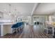 Open-concept kitchen with a large island, modern appliances, and seamless flow into the living and dining areas at 6398 Chimney Bluff Rd, Lancaster, SC 29720