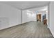 Spacious basement with light walls and vinyl flooring, ideal for flexible living at 298 Poplar Grove Ct, Taylorsville, NC 28681