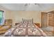 Traditional bedroom with a patchwork quilt and a comfortable armchair at 298 Poplar Grove Ct, Taylorsville, NC 28681