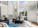 Inviting living room with large windows, comfortable seating, and plenty of natural light at 415 Spring St, Davidson, NC 28036
