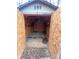 Open shed with plywood walls showing a broom inside at 4825 Banfshire Rd # 28, Charlotte, NC 28215