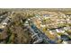 Beautiful aerial view of homes in a suburban neighborhood with ponds and lush greenery at 6004 Clover Hill Rd, Indian Trail, NC 28079