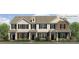 Charming townhouse with brick and siding, featuring black shutters and a well-maintained lawn at 2048 Harlequin Dr, Indian Trail, NC 28079