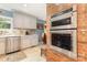 Modern kitchen with stainless steel appliances, including a built-in double oven and dishwasher at 3004 Vernell Ln, Shelby, NC 28150